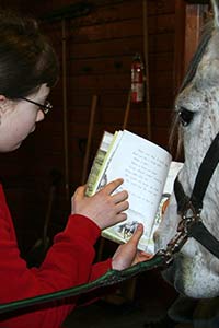 Reading To Horses!