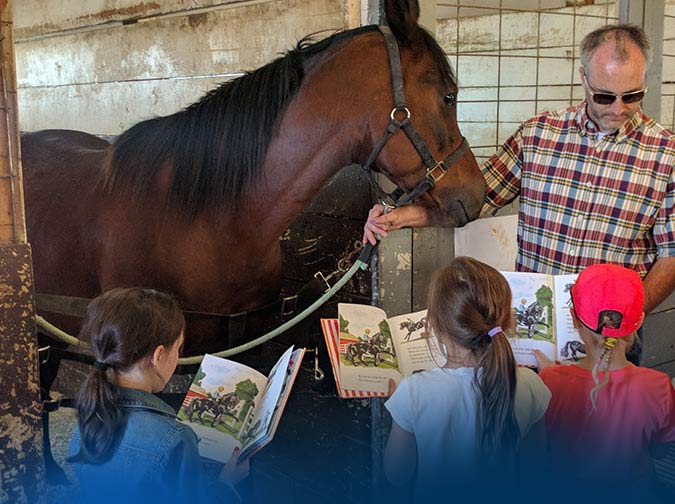 Reading to Horses